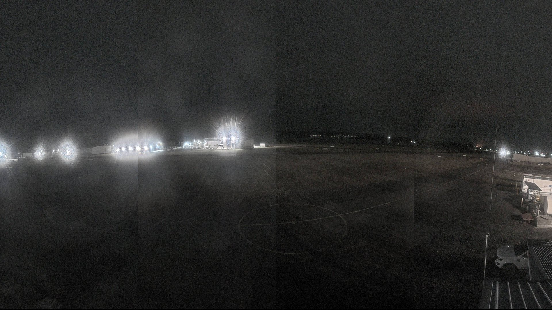 time-lapse frame, Cambridge Airport webcam