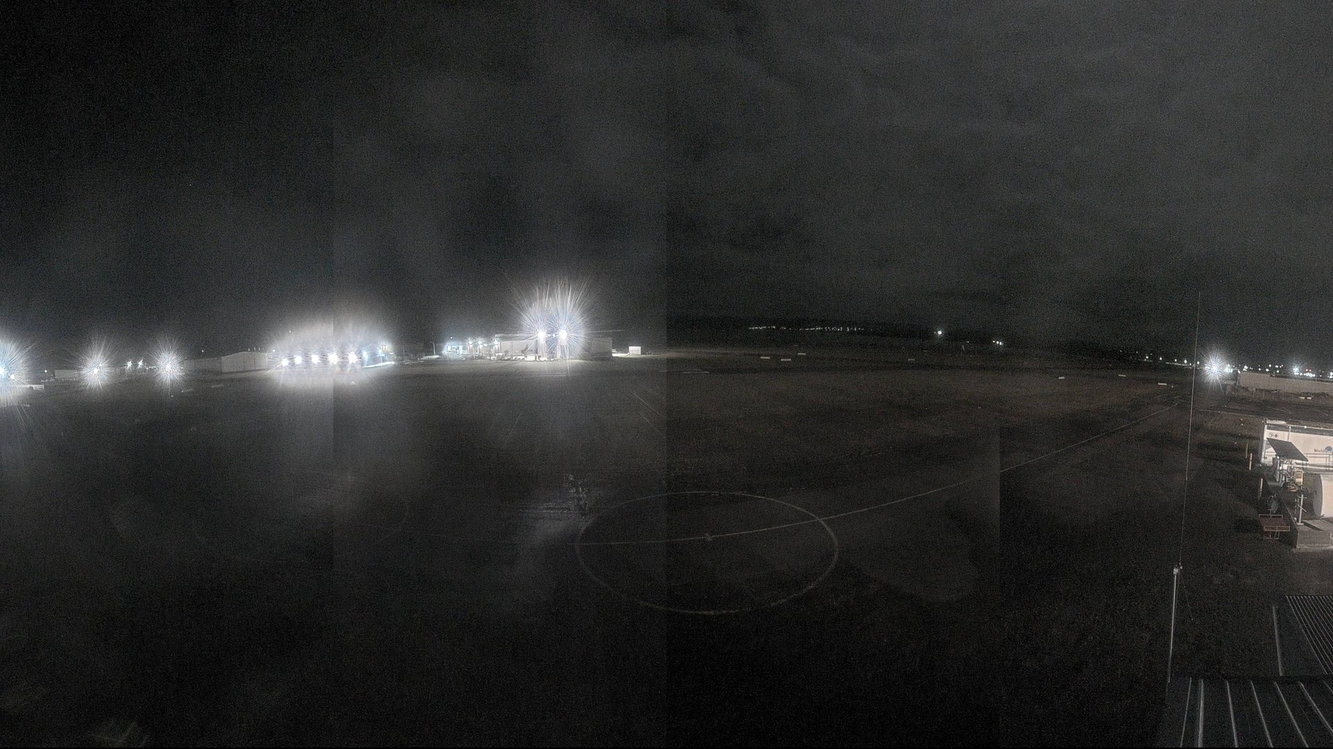 time-lapse frame, Cambridge Airport webcam