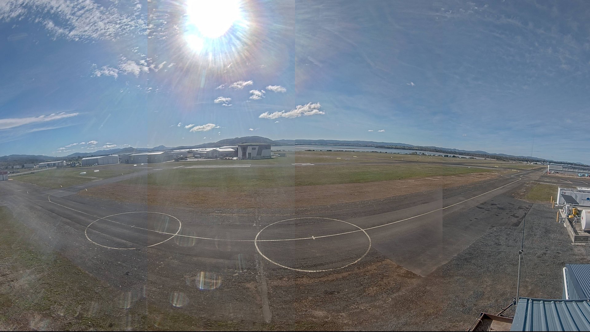 view from Cambridge Airport on 2026-08-23