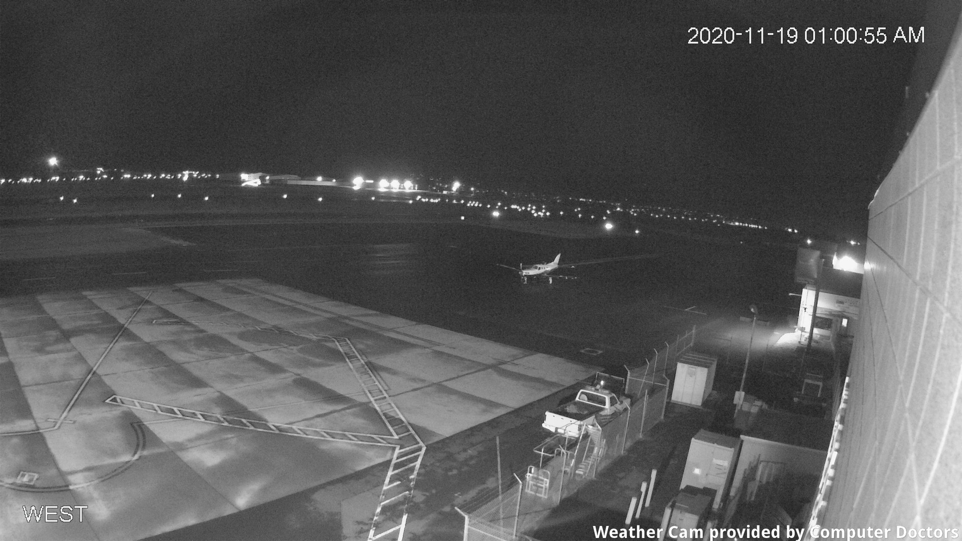 time-lapse frame, West webcam