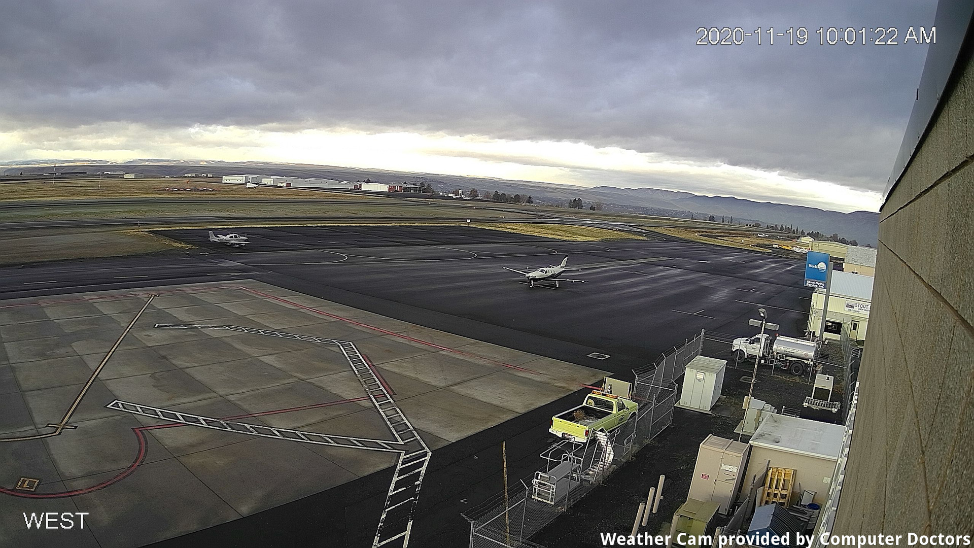 time-lapse frame, West webcam