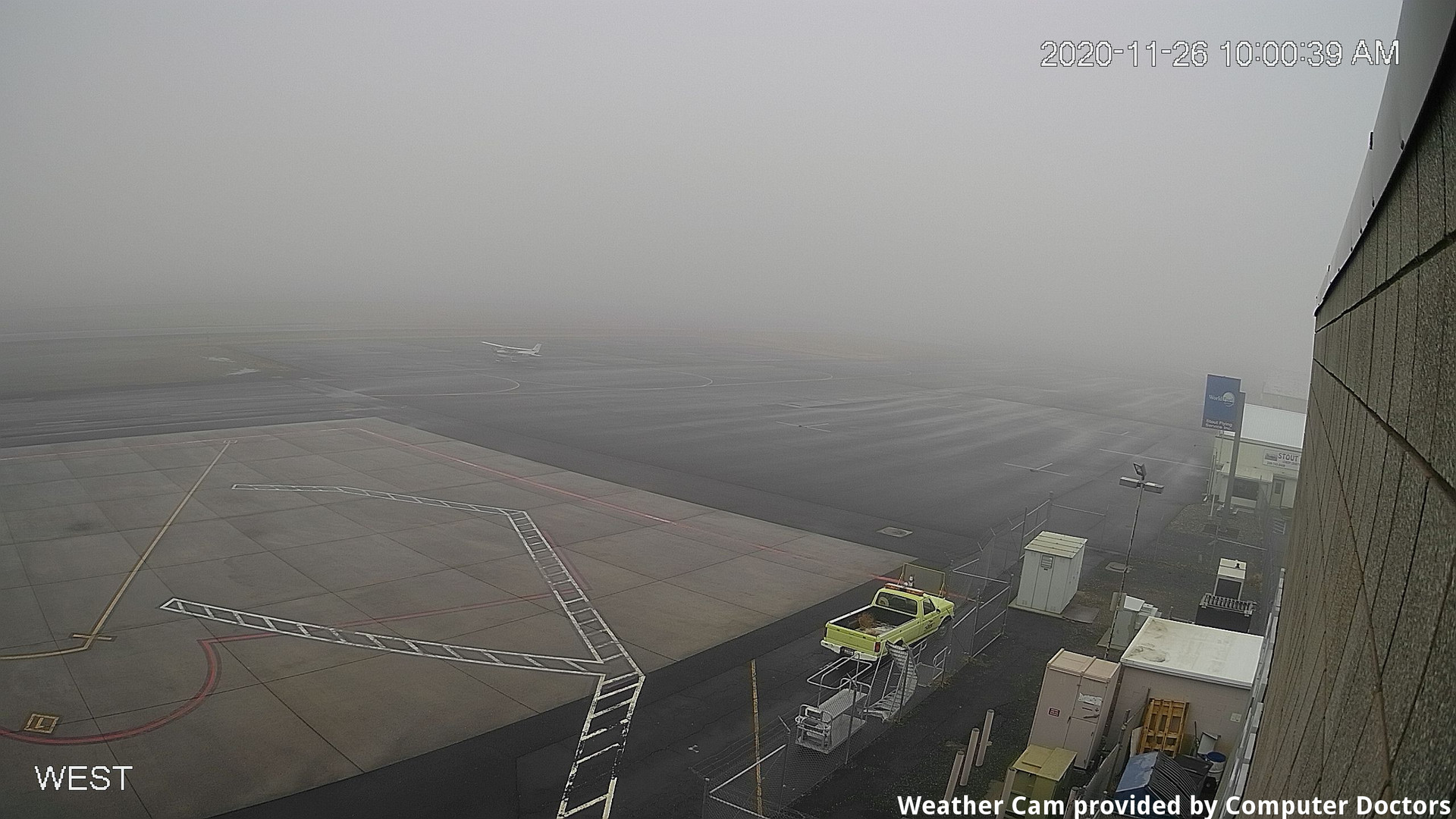 time-lapse frame, West webcam