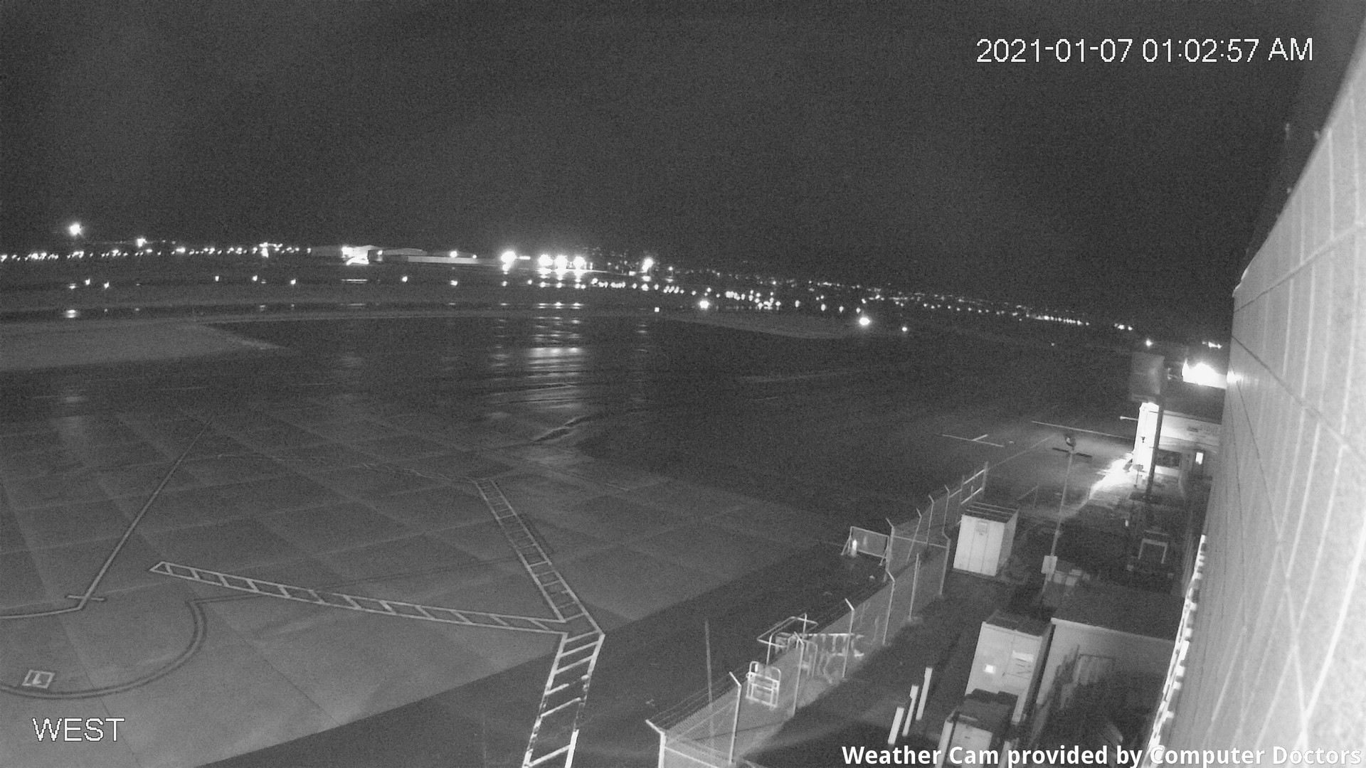 time-lapse frame, West webcam