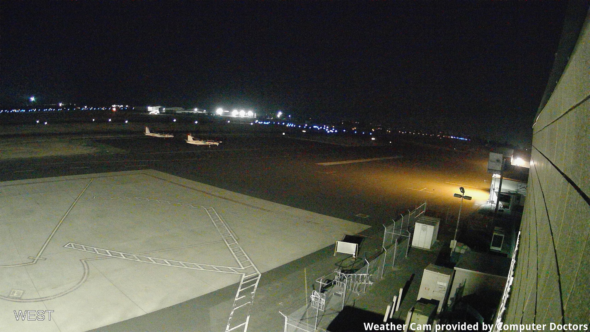 time-lapse frame, West webcam