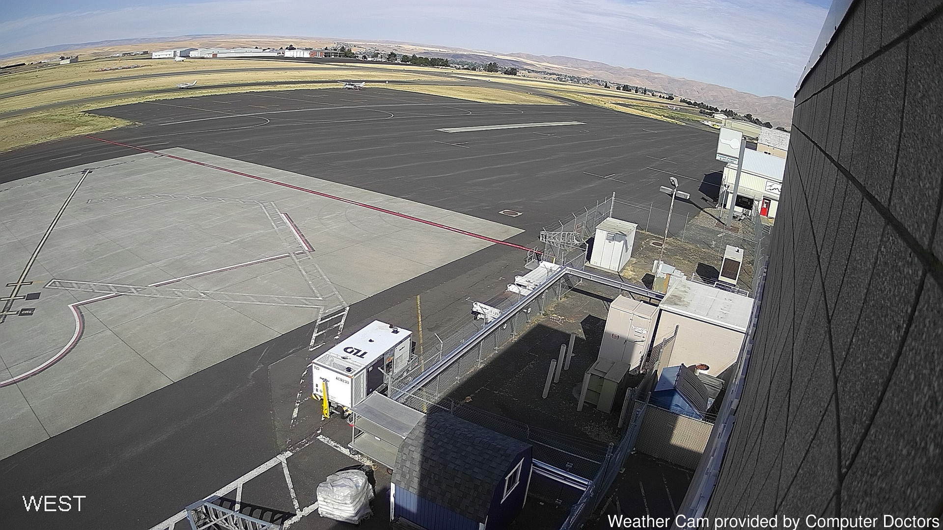 time-lapse frame, West webcam