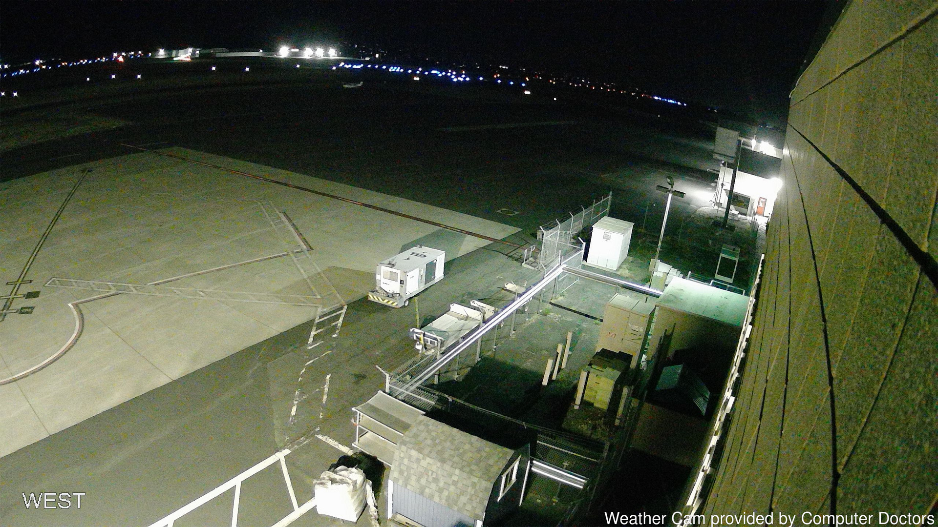 time-lapse frame, West webcam