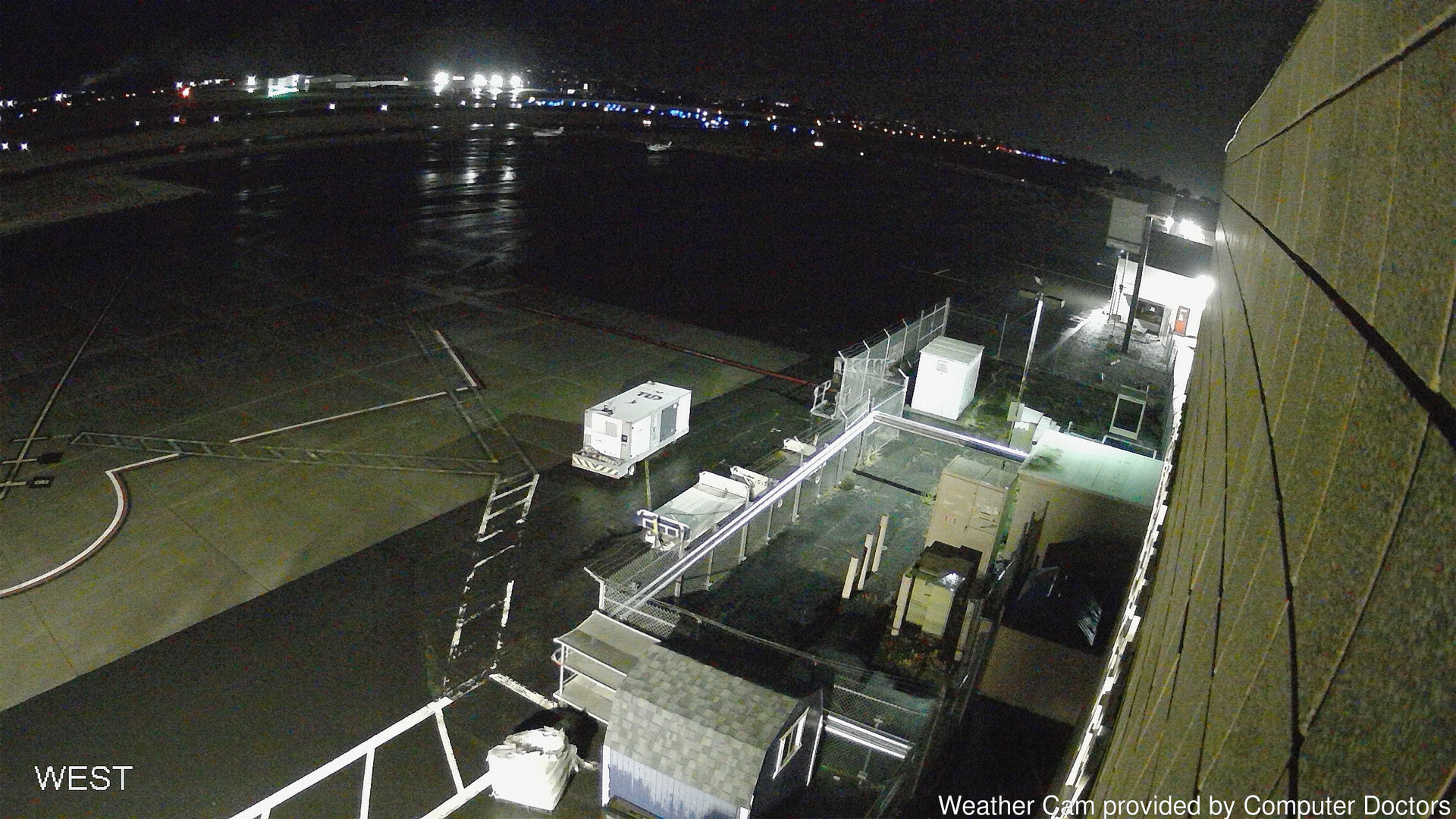 time-lapse frame, West webcam