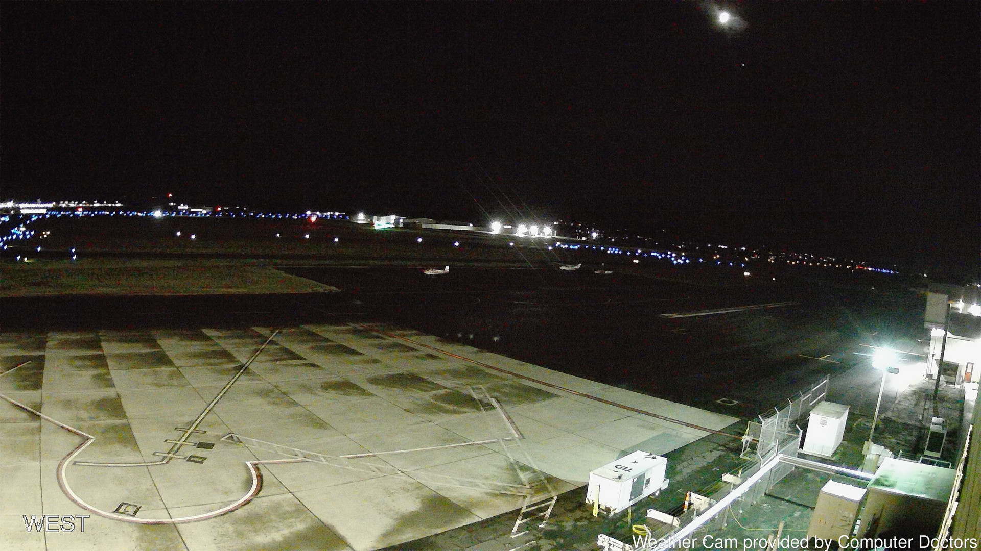 time-lapse frame, West webcam