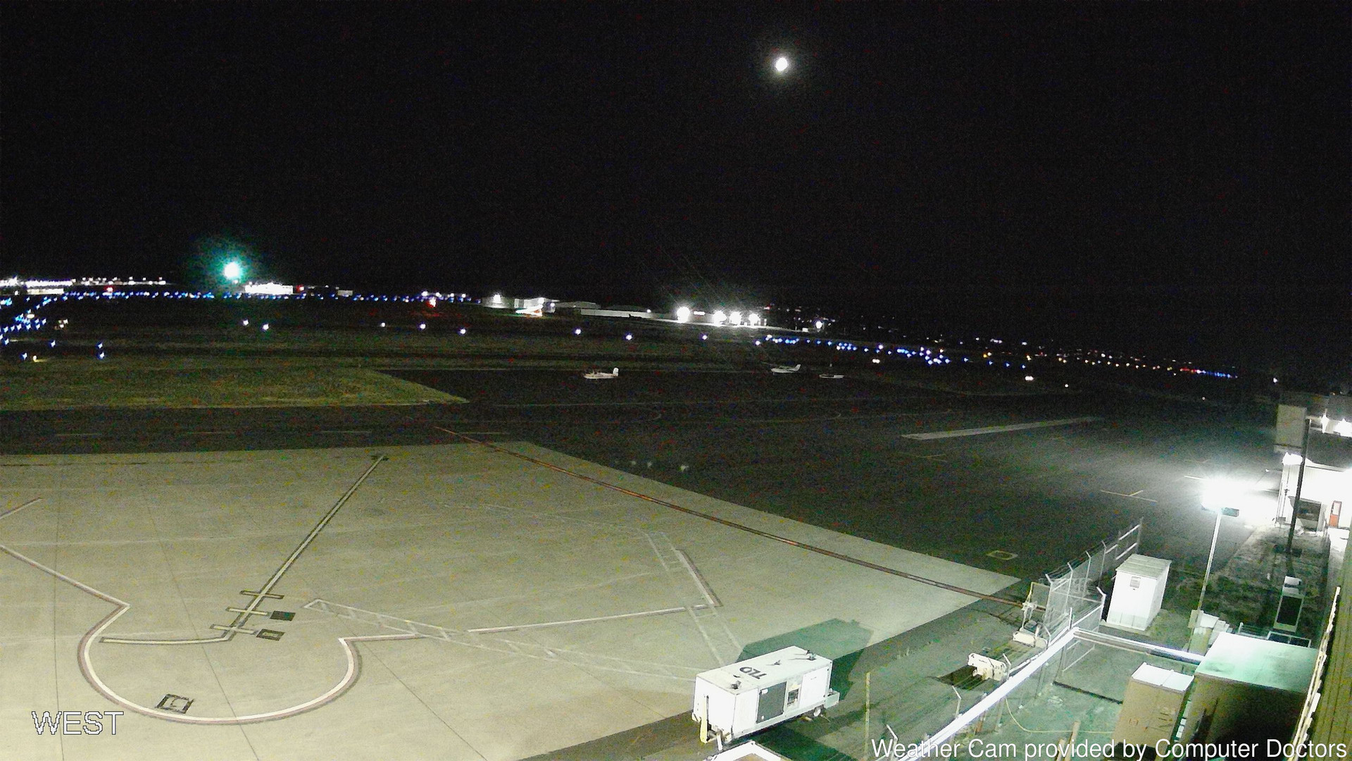 time-lapse frame, West webcam
