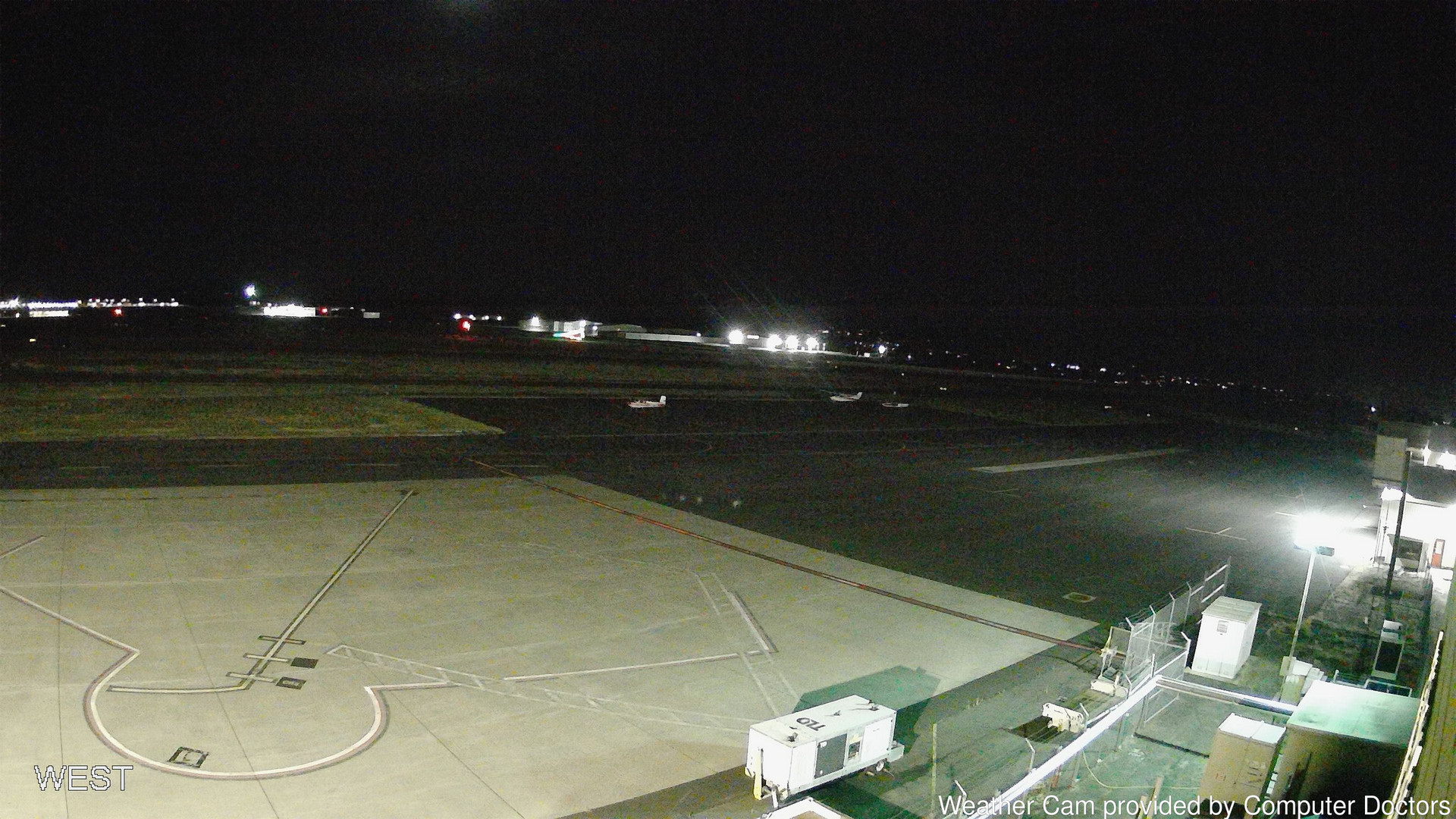 time-lapse frame, West webcam