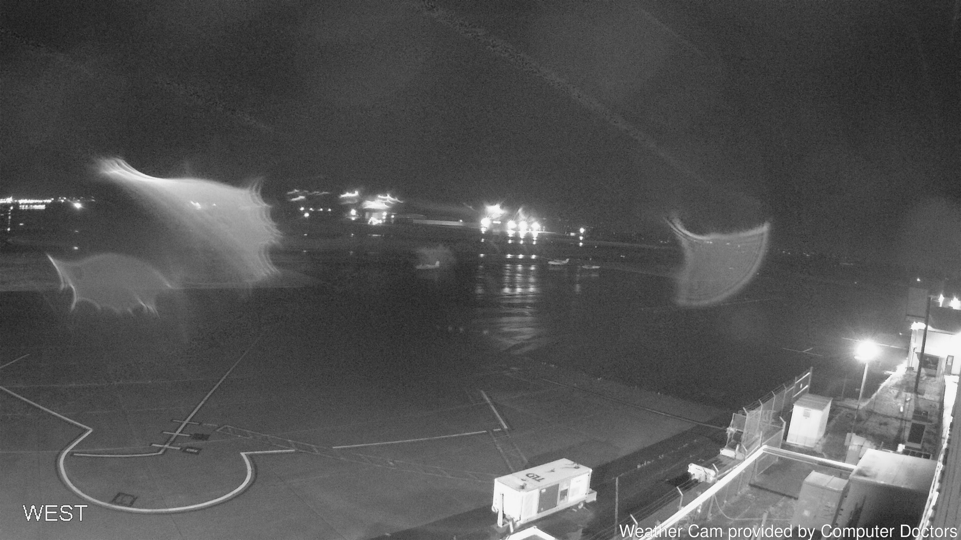 time-lapse frame, West webcam