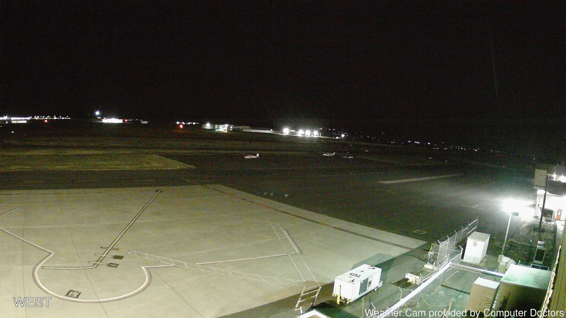 time-lapse frame, West webcam