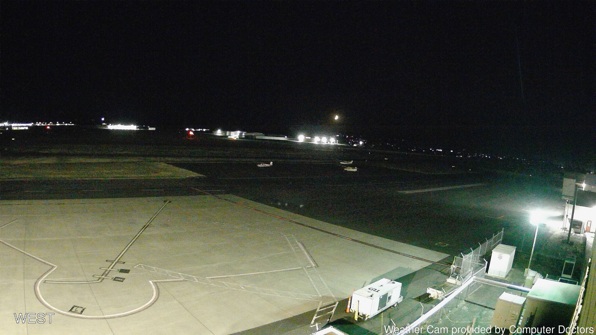 time-lapse frame, West webcam