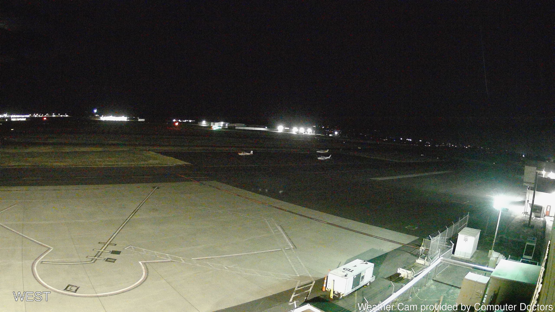 time-lapse frame, West webcam