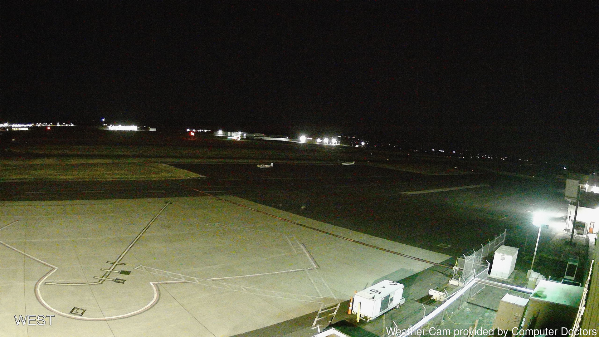 time-lapse frame, West webcam