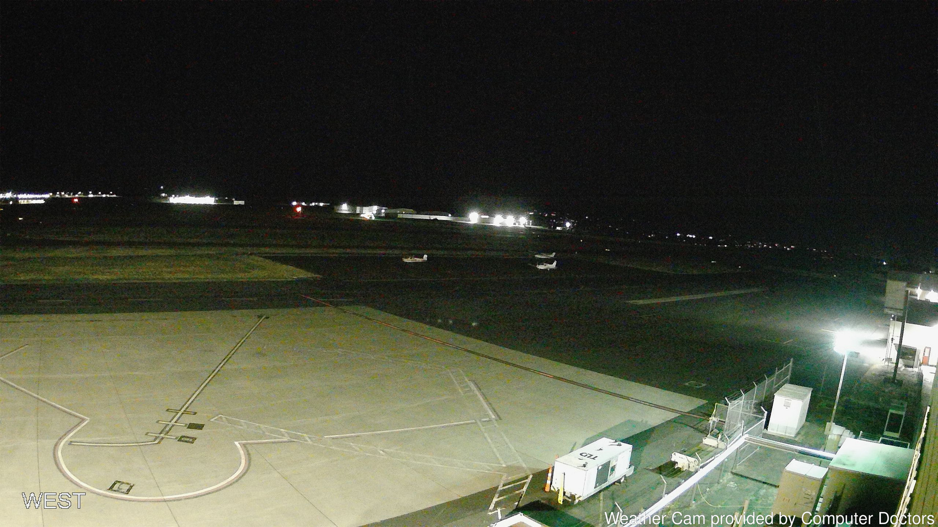 time-lapse frame, West webcam