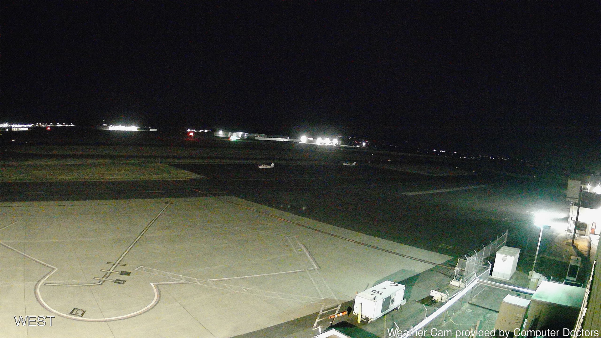 time-lapse frame, West webcam