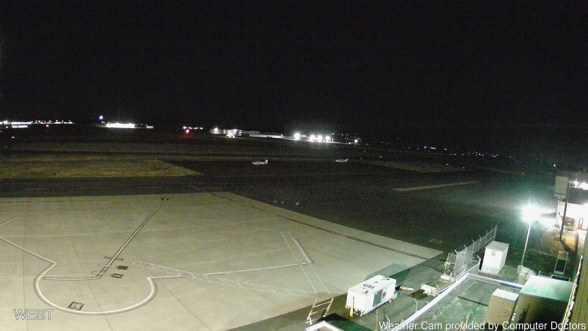 time-lapse frame, West webcam