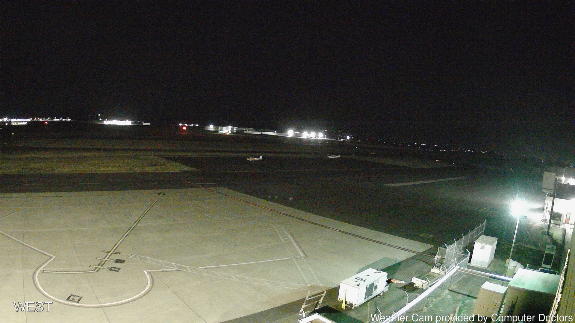 time-lapse frame, West webcam