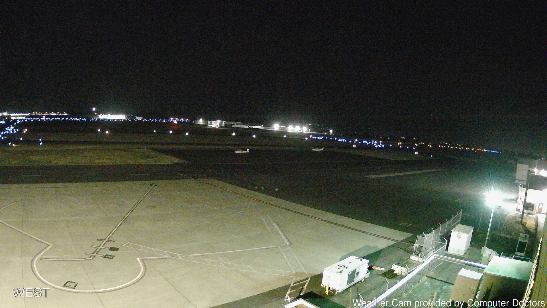 time-lapse frame, West webcam