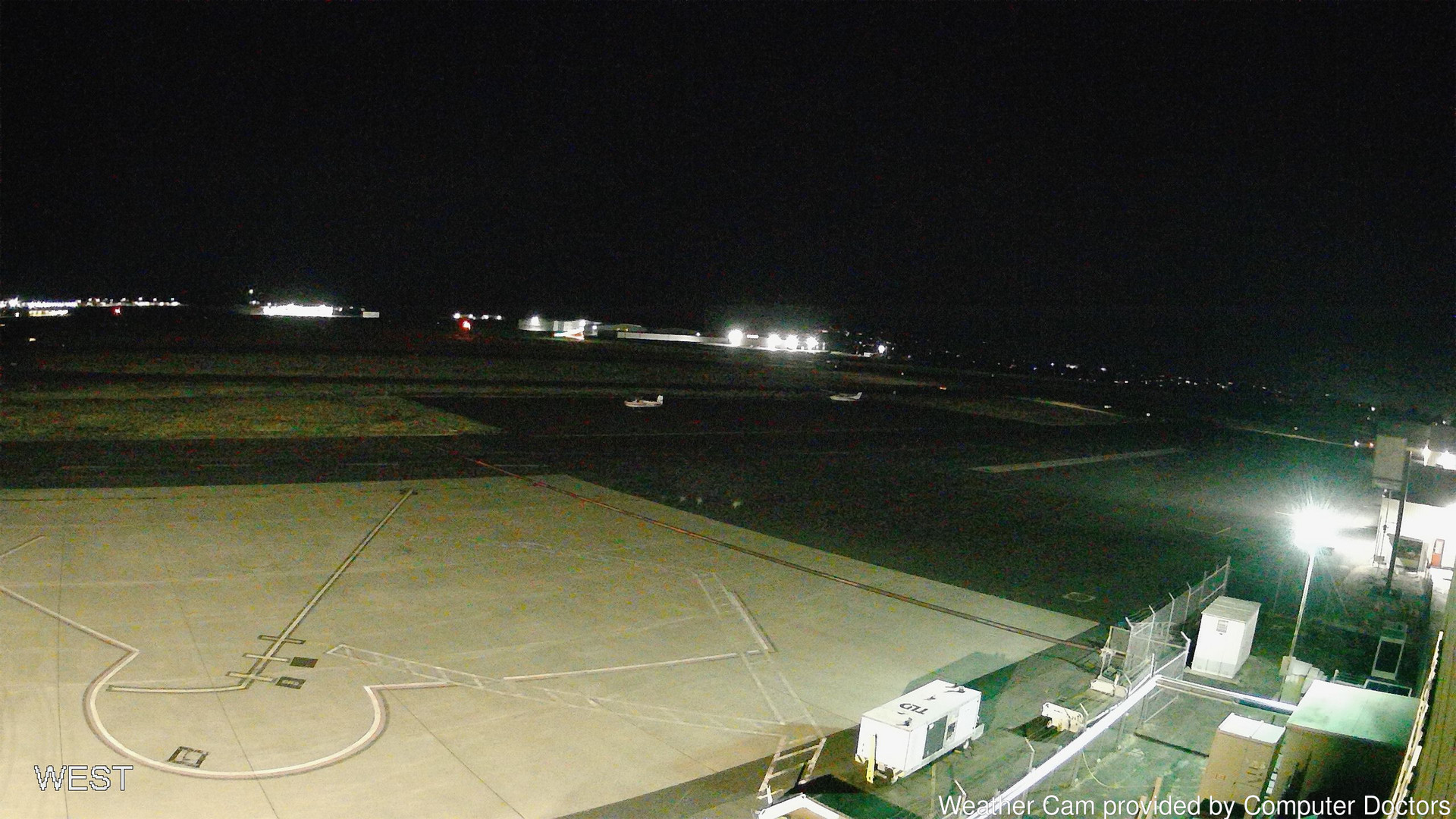 time-lapse frame, West webcam
