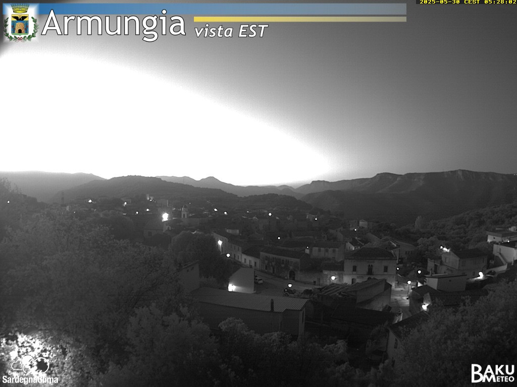 time-lapse frame, Armungia webcam