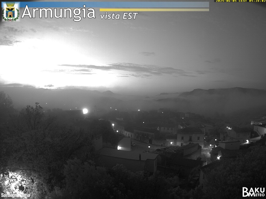 time-lapse frame, Armungia webcam