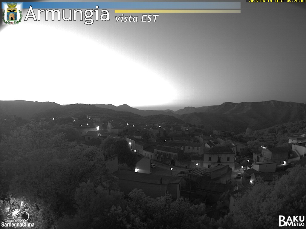 time-lapse frame, Armungia webcam