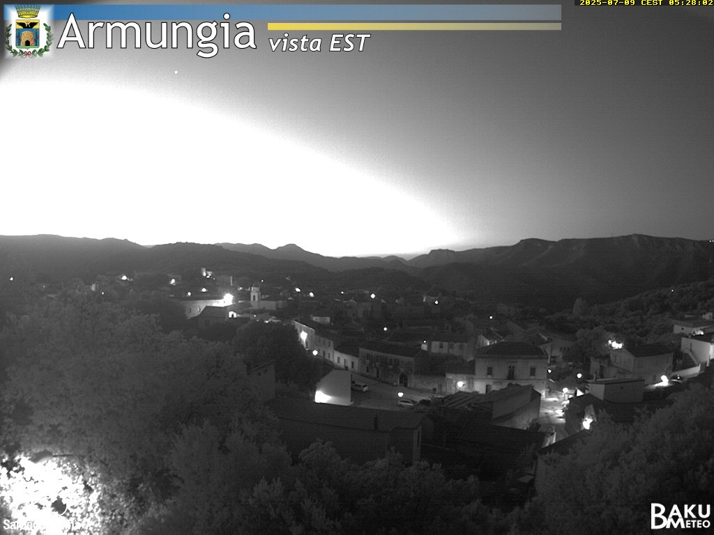 time-lapse frame, Armungia webcam