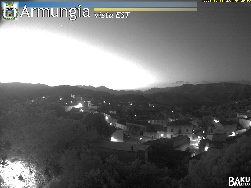 time-lapse frame, Armungia webcam