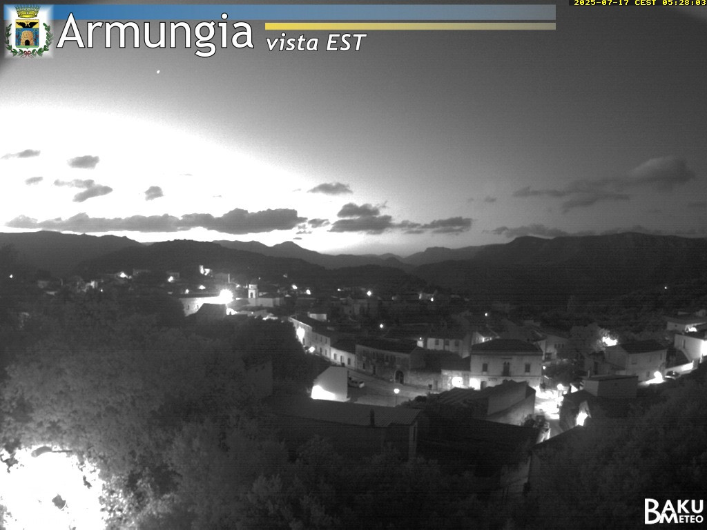 time-lapse frame, Armungia webcam