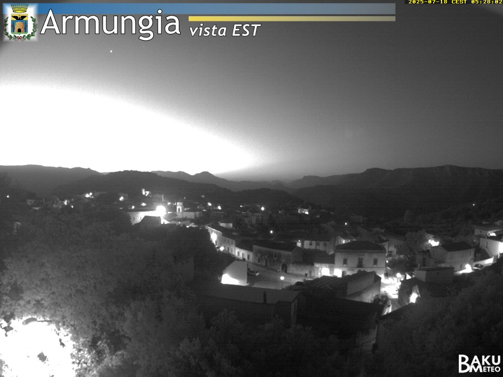 time-lapse frame, Armungia webcam