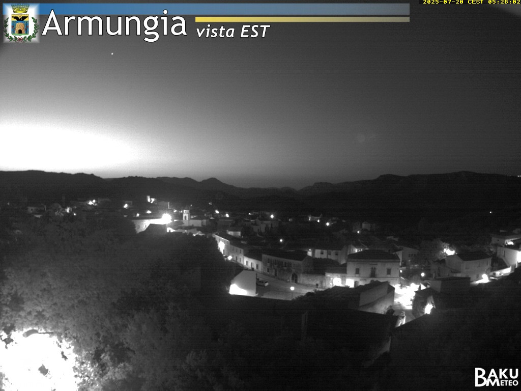 time-lapse frame, Armungia webcam