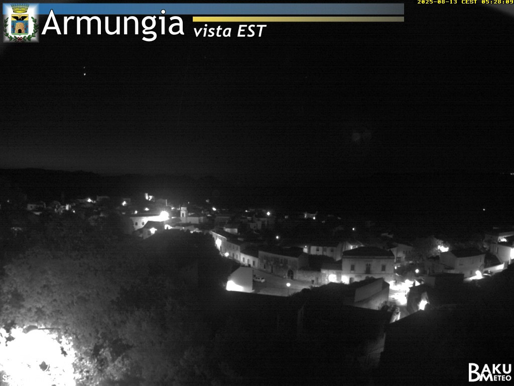time-lapse frame, Armungia webcam