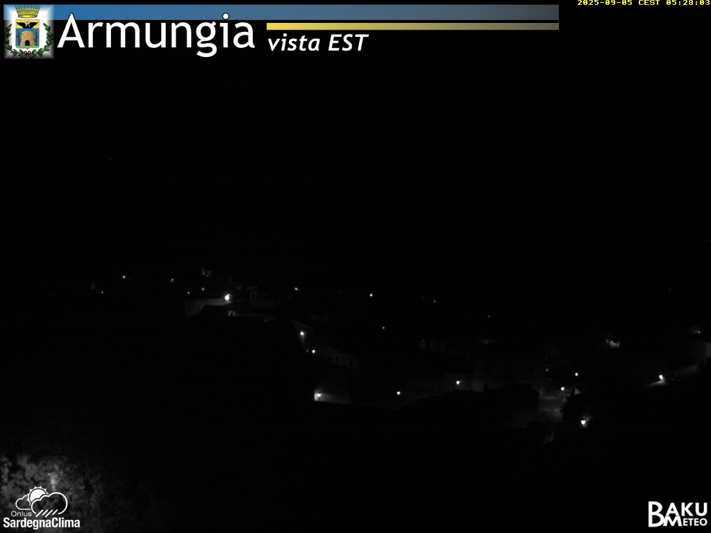 time-lapse frame, Armungia webcam