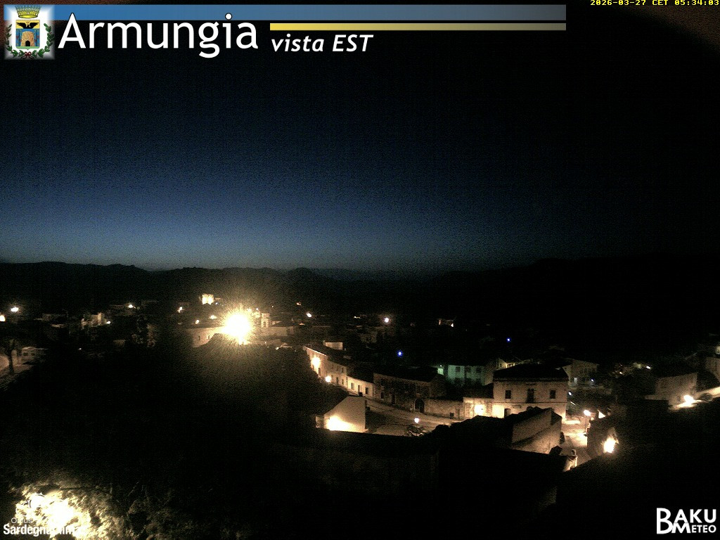 time-lapse frame, Armungia webcam