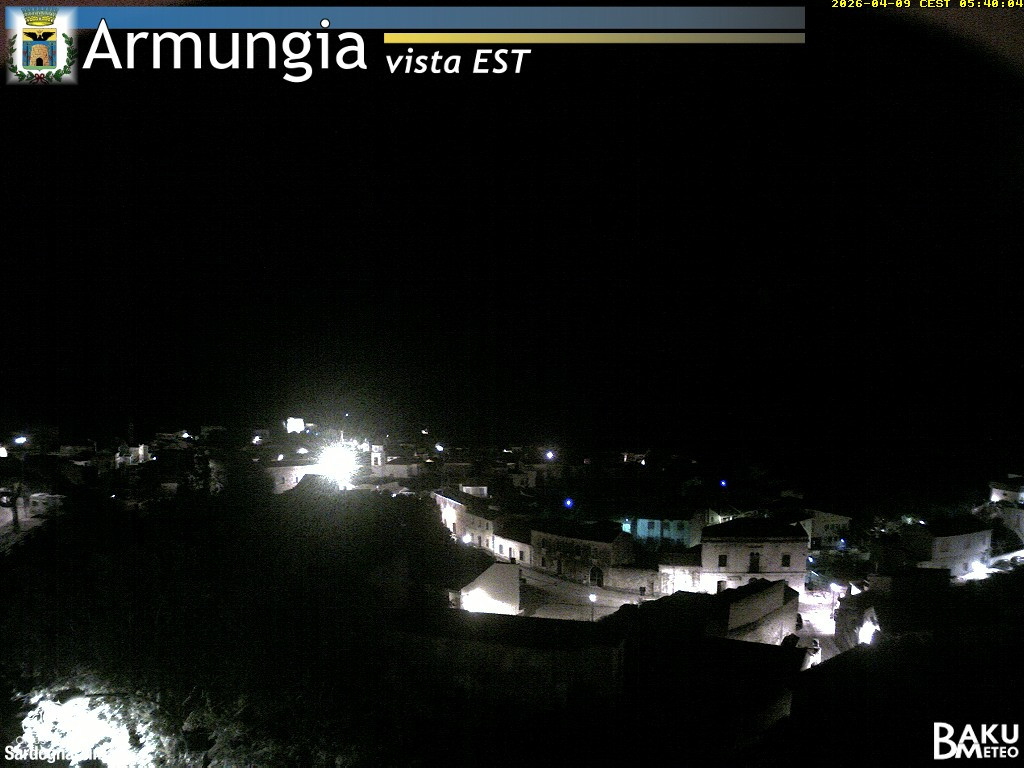 time-lapse frame, Armungia webcam