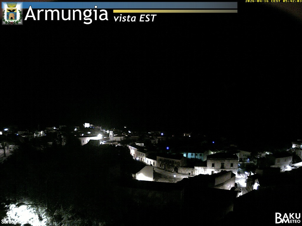 time-lapse frame, Armungia webcam