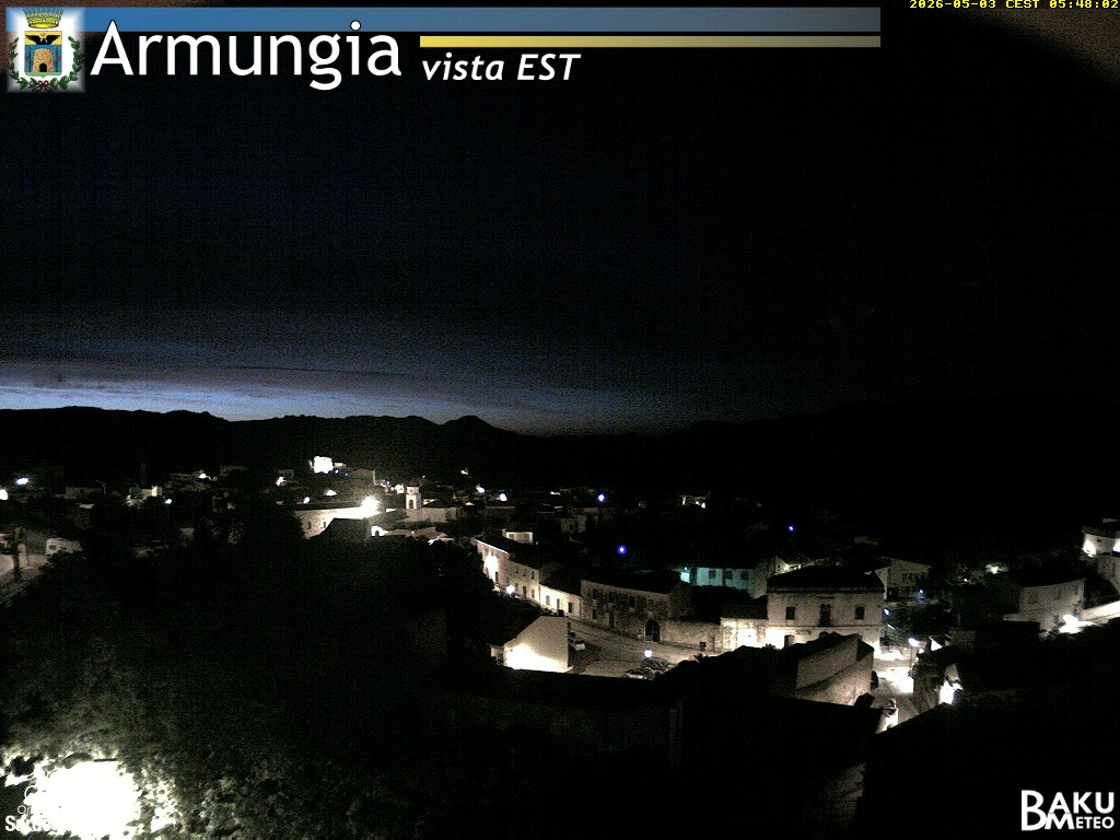 time-lapse frame, Armungia webcam