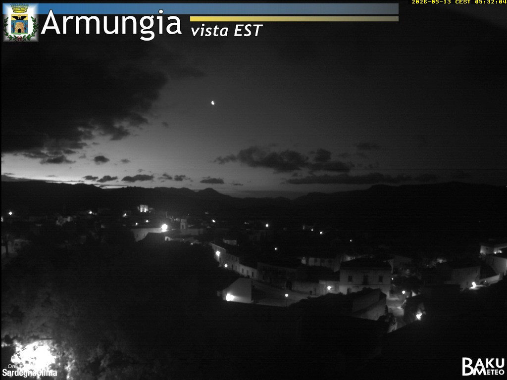 time-lapse frame, Armungia webcam