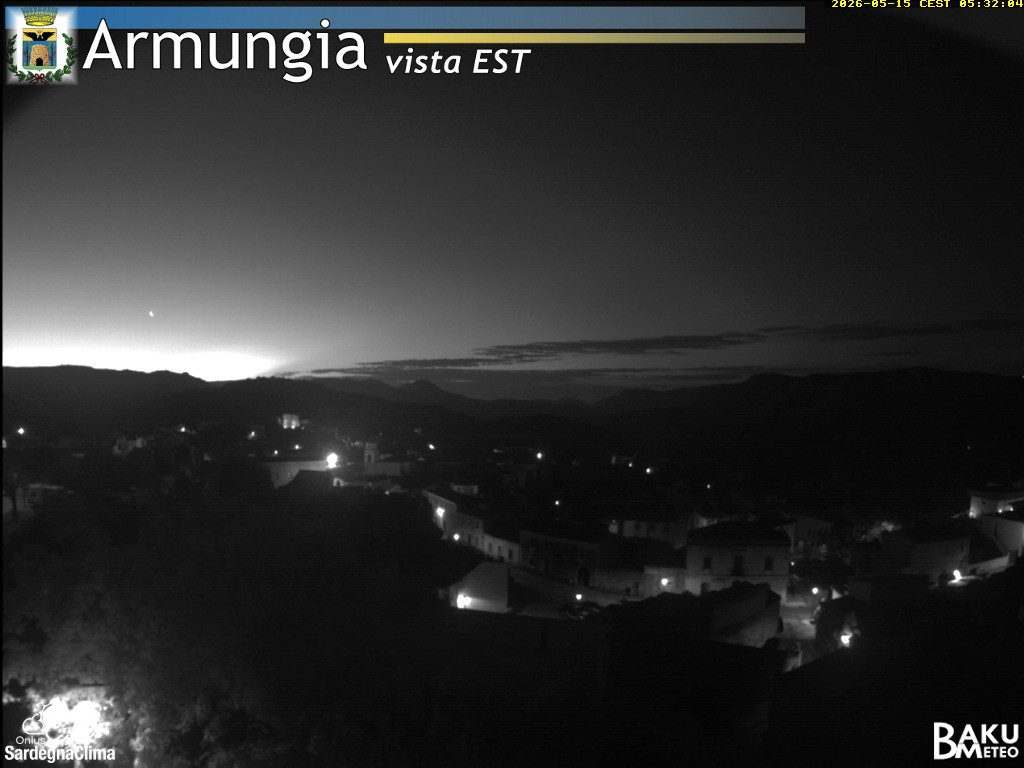 time-lapse frame, Armungia webcam