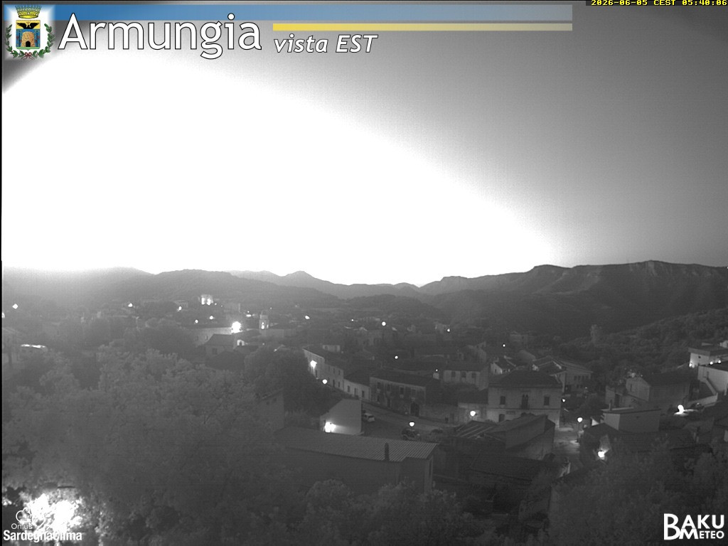 time-lapse frame, Armungia webcam