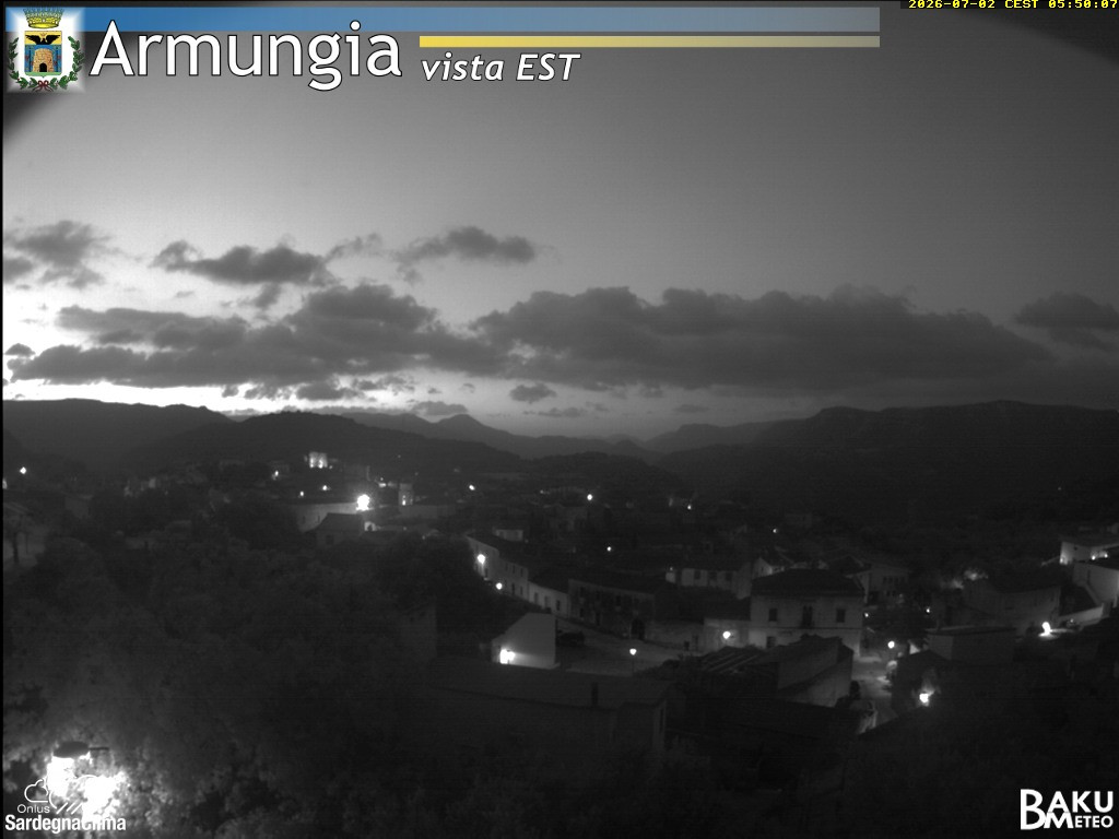 time-lapse frame, Armungia webcam