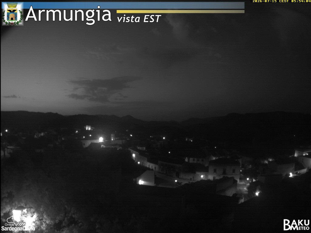 time-lapse frame, Armungia webcam