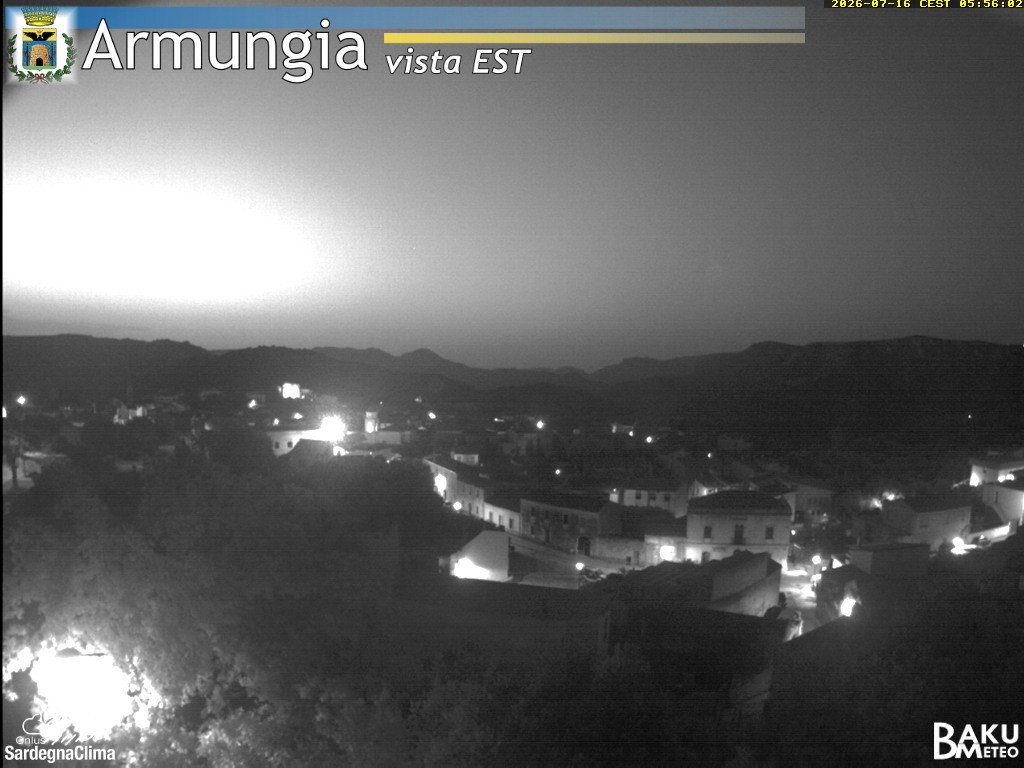 time-lapse frame, Armungia webcam