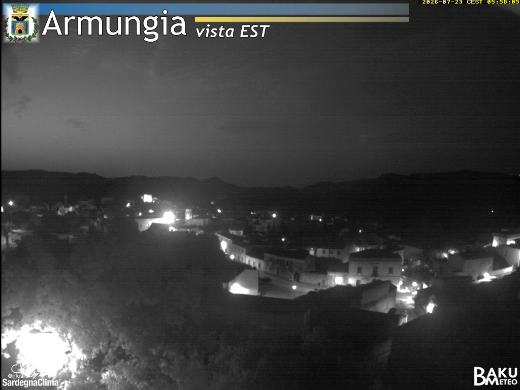 time-lapse frame, Armungia webcam