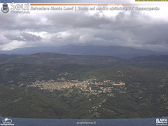 view from Monte Lusei Seui on 2025-05-15