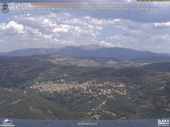 view from Monte Lusei Seui on 2025-07-01