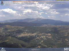 view from Monte Lusei Seui on 2025-07-01