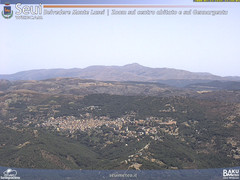 view from Monte Lusei Seui on 2026-07-14